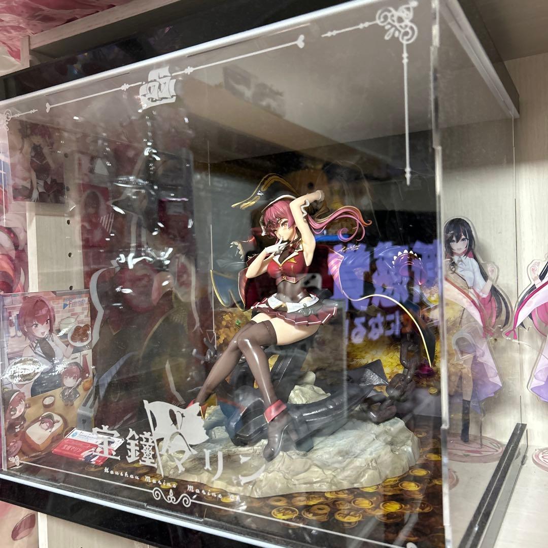 宝鐘マリン マックスファクトリー　フィギュア 専用透明ケース付き　箱有り