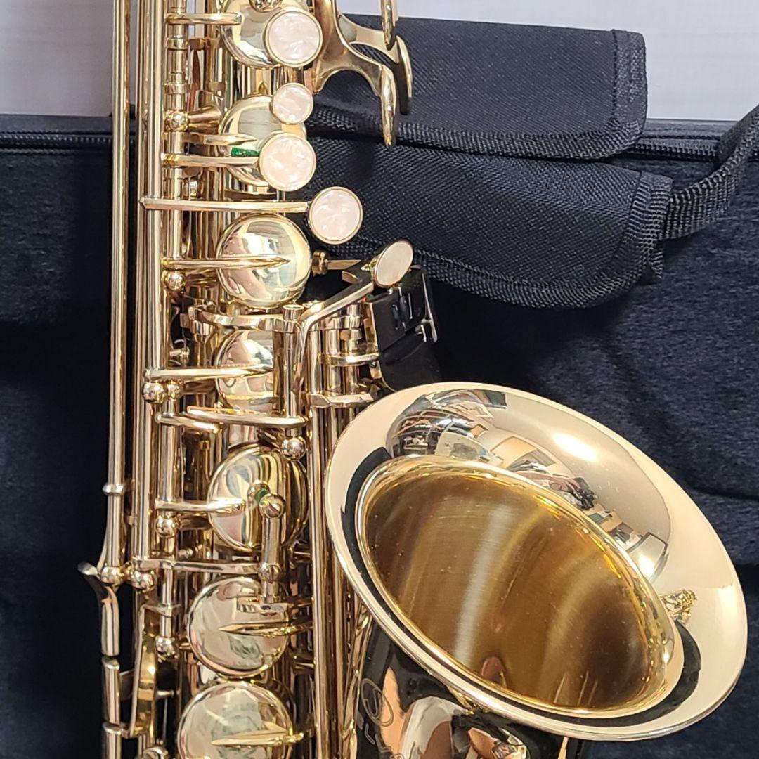 美品 テナーサックス SELVA 管楽器 ケース付 彫刻 セット アルト
