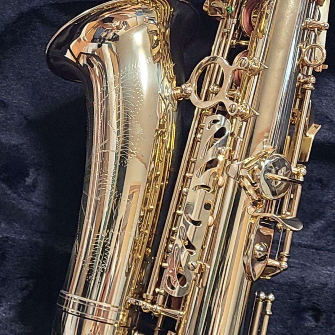 美品 テナーサックス SELVA 管楽器 ケース付 彫刻 セット アルト