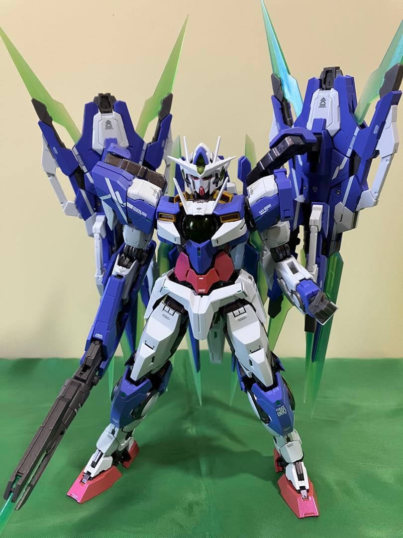 【中古品】　メタルビルド　ダブルオークアンタ　フルセイバー　オプションセット品