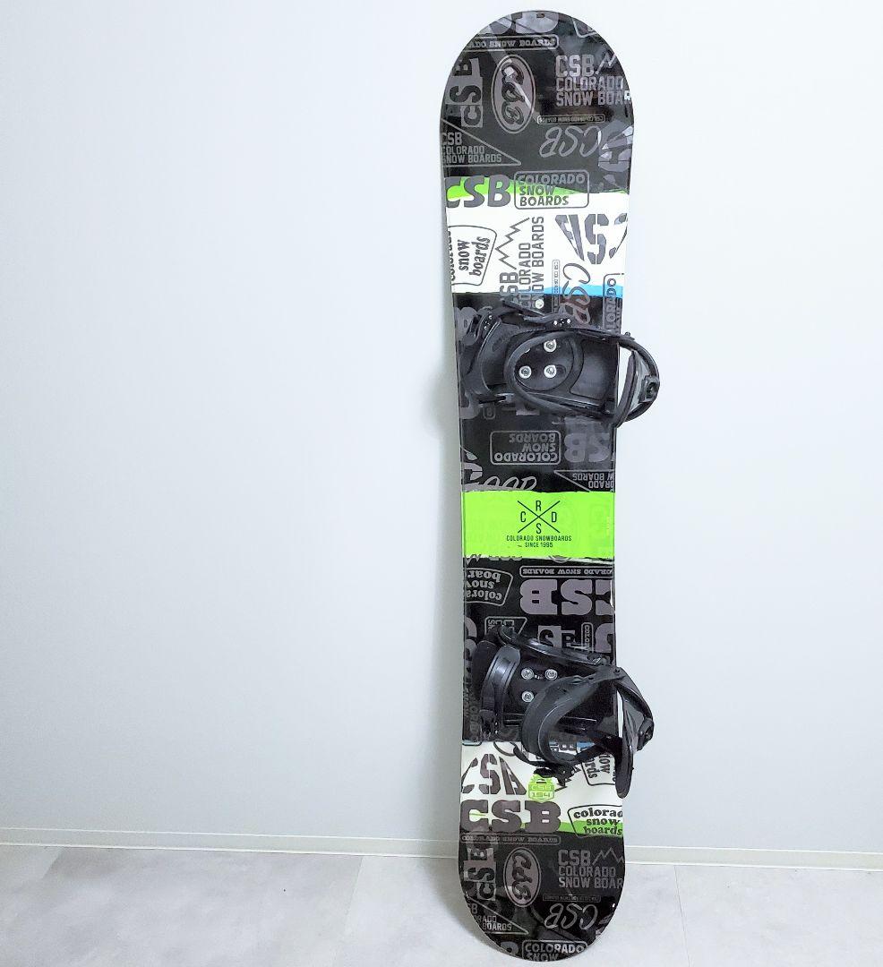極美品✨️希少】CSB スノーボードセット ビンディングL/Mサイズ