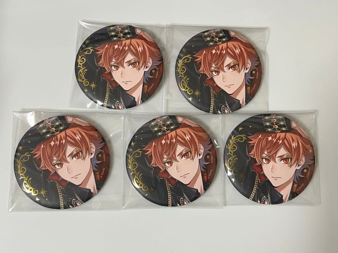 ツイステ エース・トラッポラ ブレイジングジュエル ブレジュ 缶バッジ