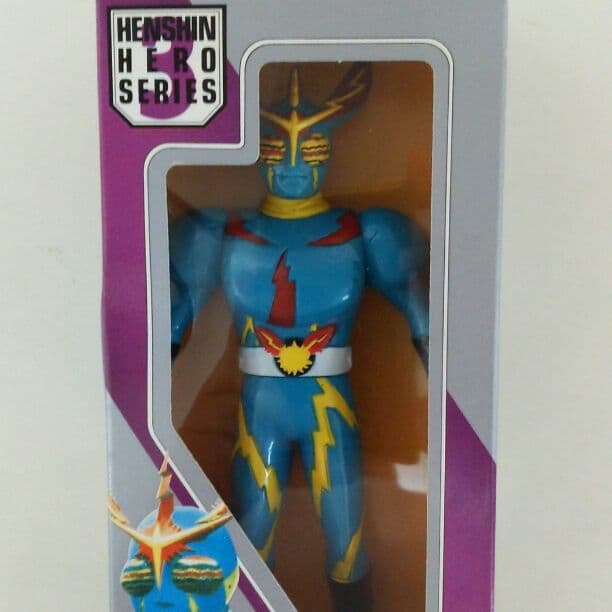 イナズマン」ソフビ人形・イナズマン（新品・1990年） - メルカリ