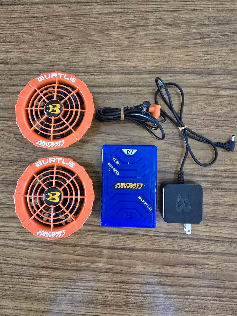 [美品] BURTLE AIRCRAFT エアコンファン 17V
