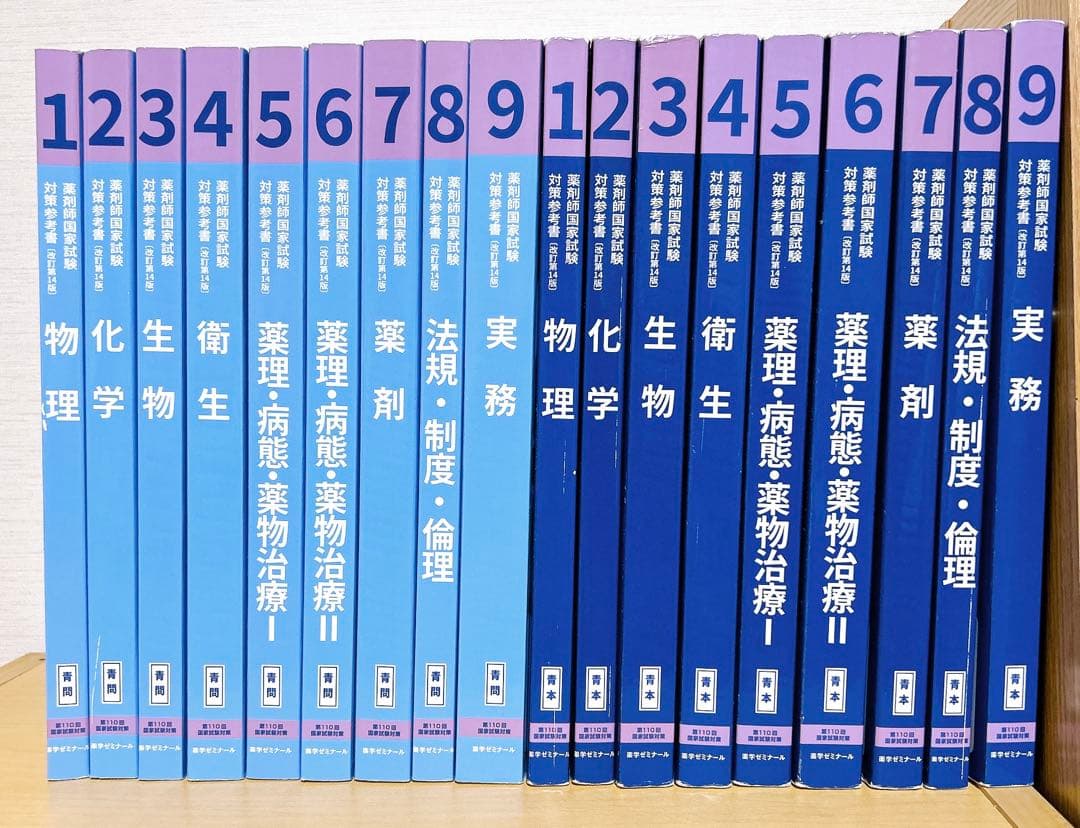 青本・青問 薬剤師国家試験対策参考書［改訂第14版］ 薬ゼミ1年コース