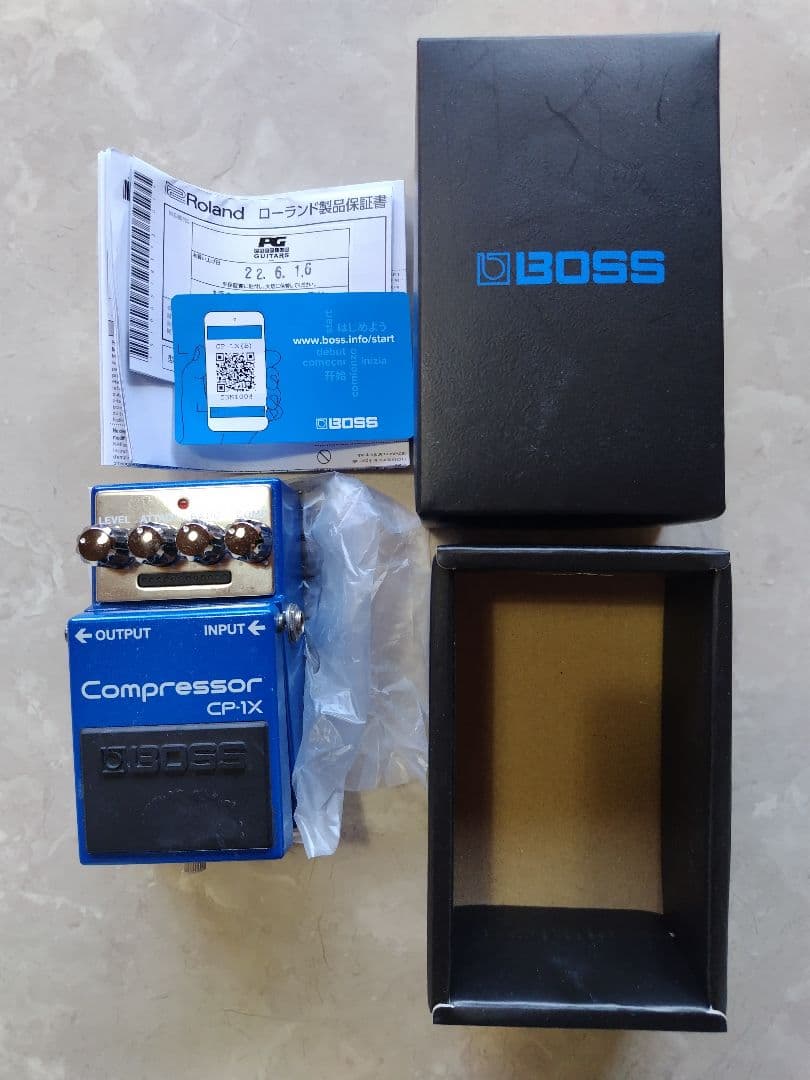 美品 BOSS CP-1X Compressor エフェクター コンプレッサー