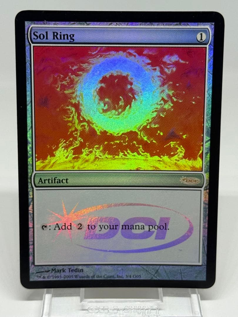 Foil《太陽の指輪/Sol Ring》(ジャッジ褒賞)[DCIマーク]