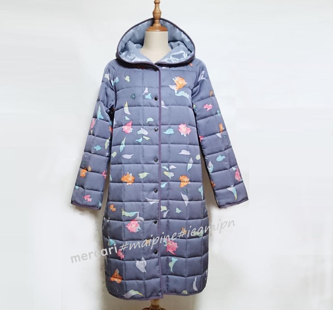 着物リメイク キルティング/ラグランコート【5149】