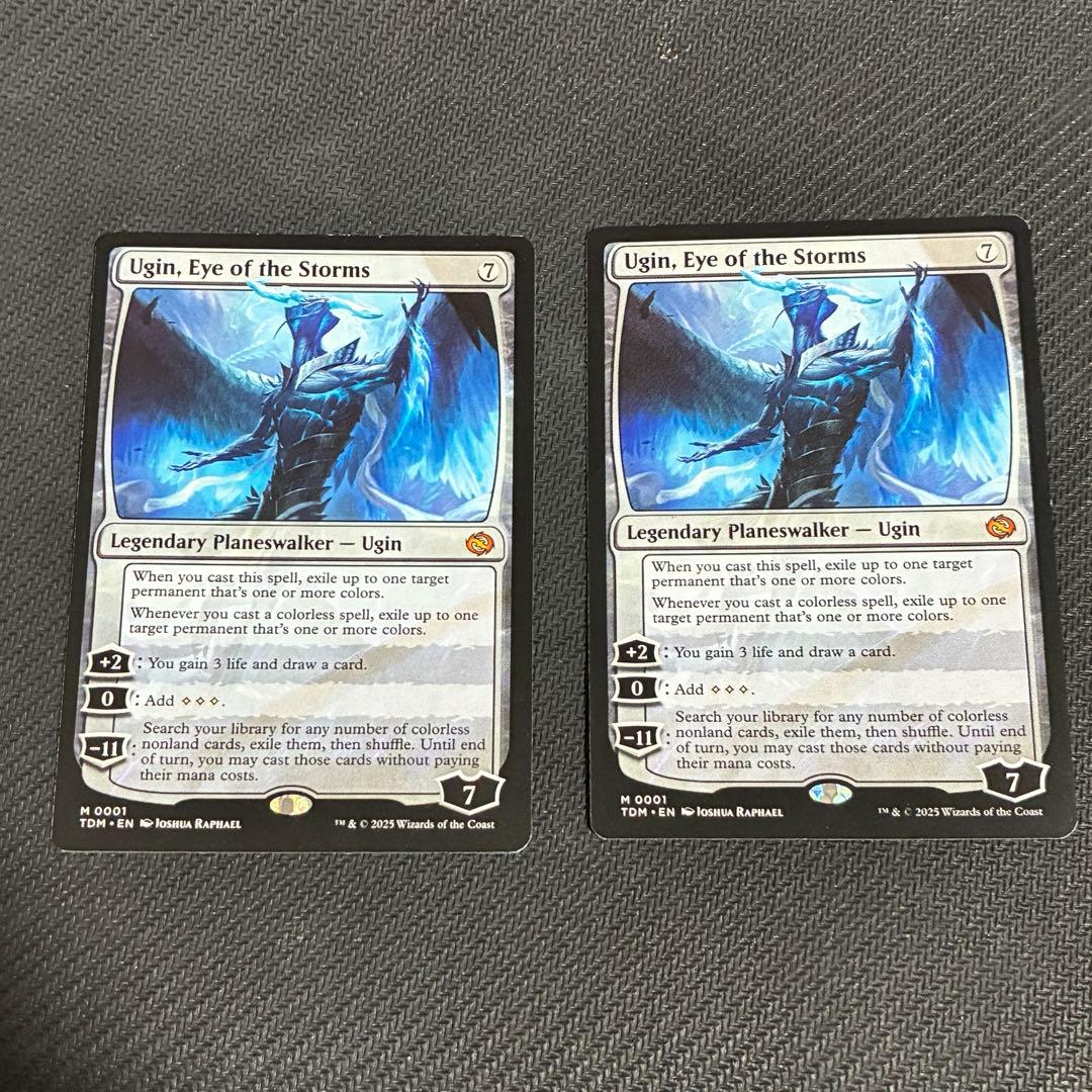 嵐の目、ウギン　2枚　英語　mtg ミントモール / MINT GAMES MTG(東日本橋) / 【TDM】【ENG】【ハロー