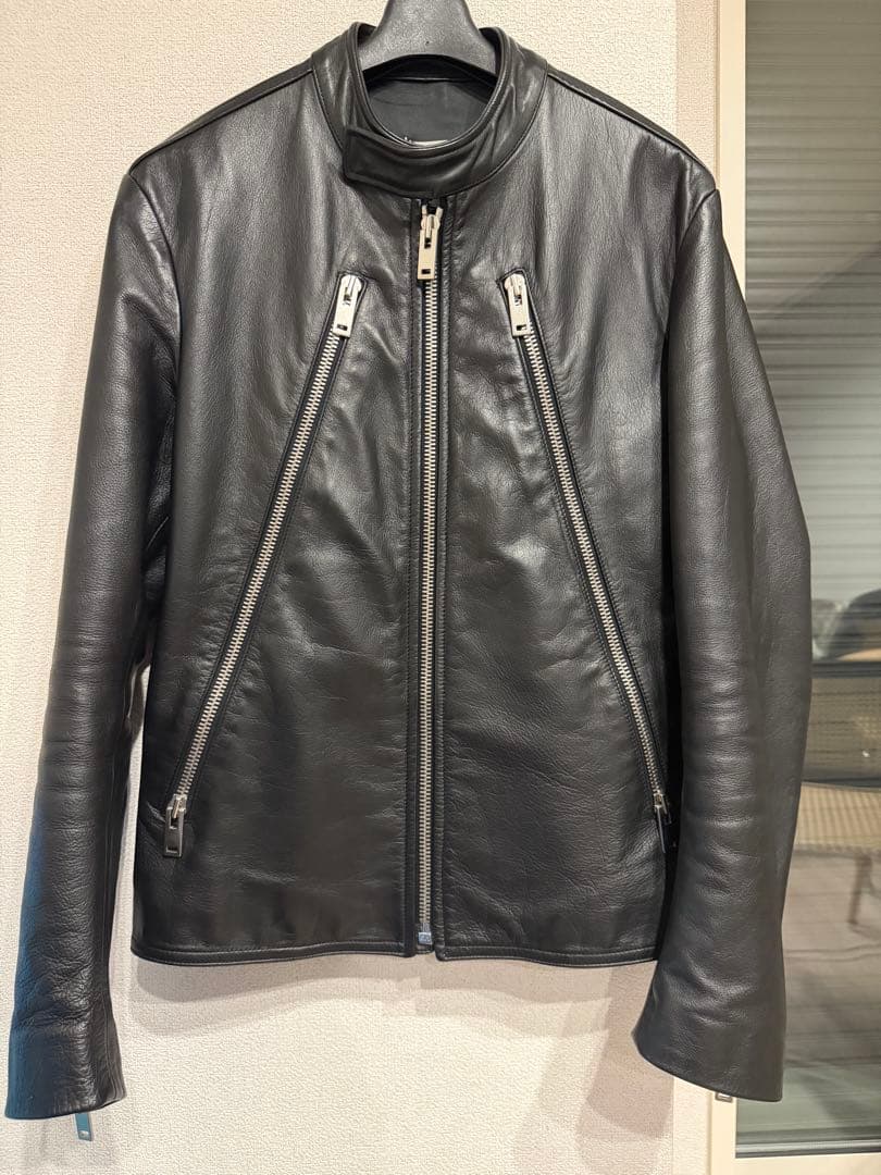 Maison Margiela メゾンマルジェラ　ライダース Maison Margiela（メゾン マルジェラ）シープスキンレザーシングル