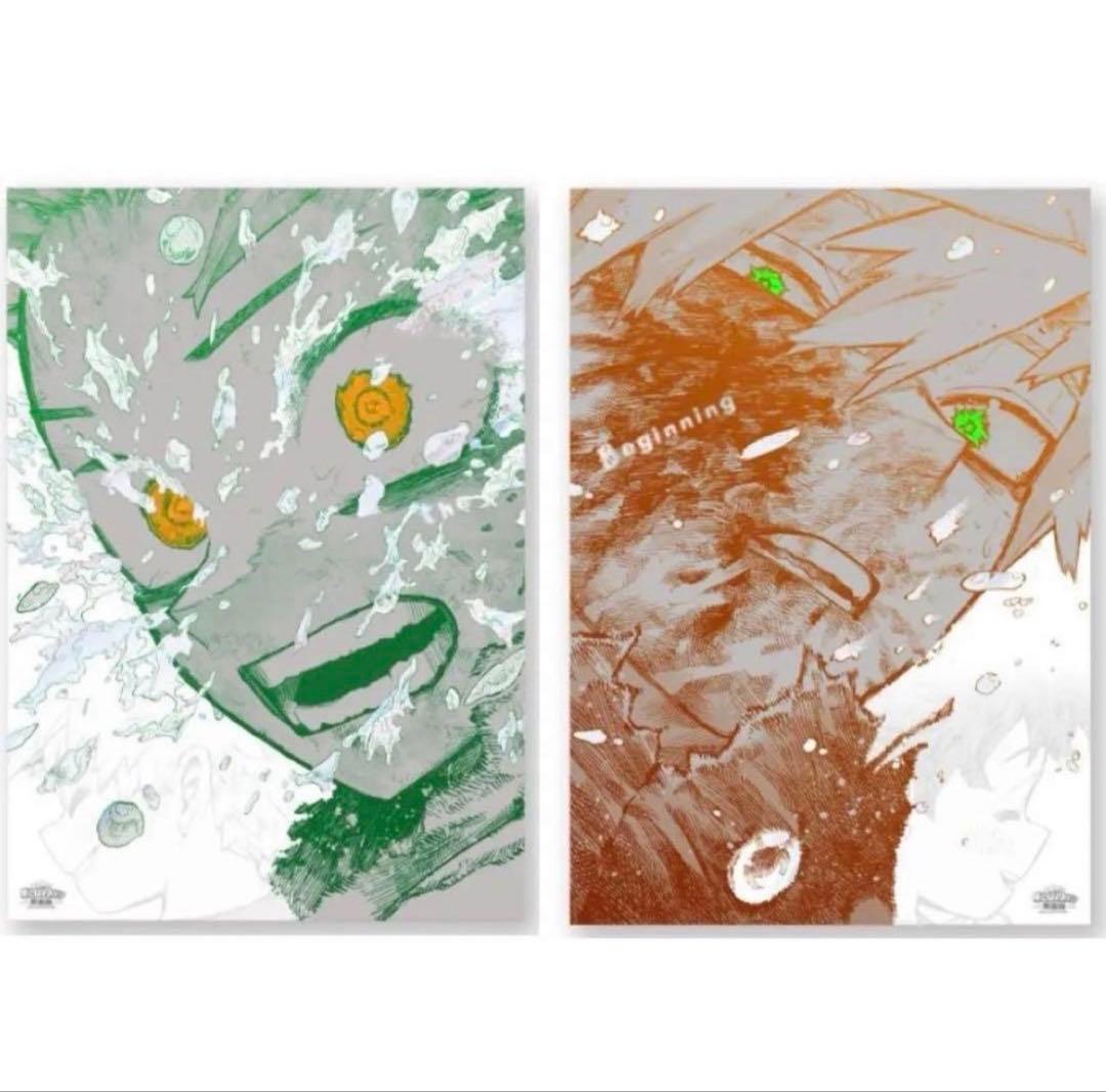 僕のヒーローアカデミア原画展ポスター 2枚セットThe Beginning