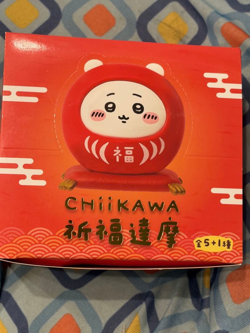 祈福達摩 全5+1種 2026年台湾限定　7-11ちいかわだるまフィギュア