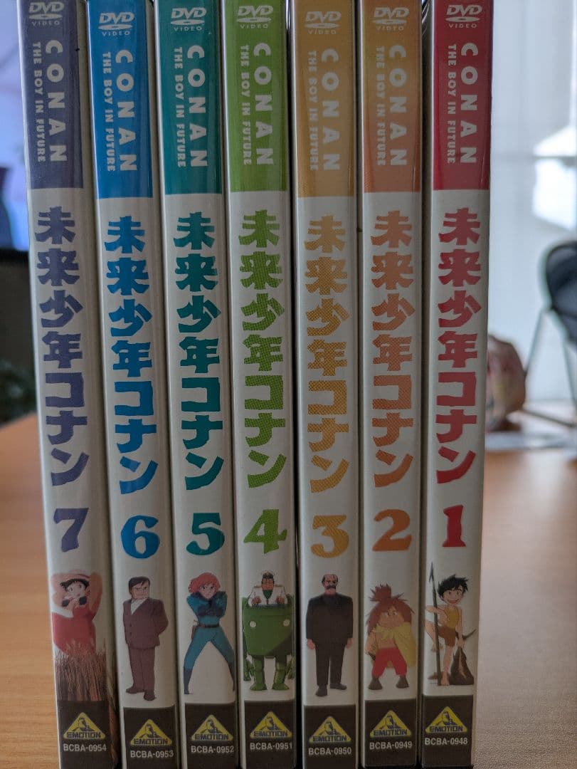 未来少年コナン DVD 1-7巻セット