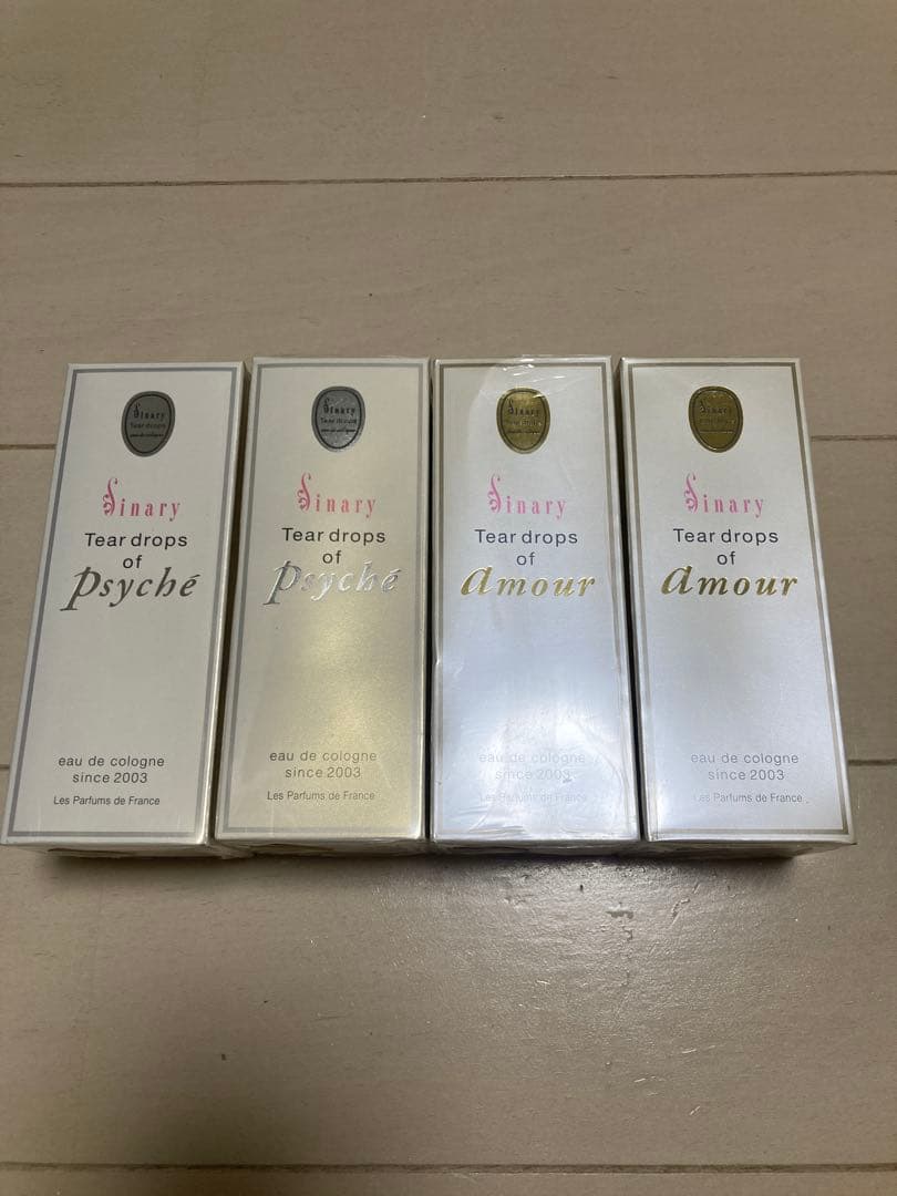 未開封！シナリーTear drops of Psyche & Amour 4本