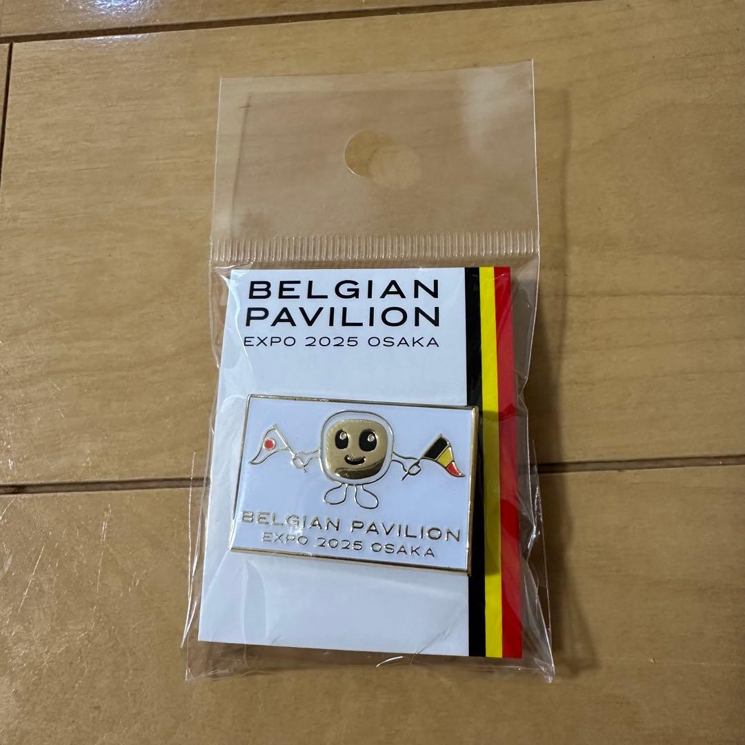 大阪万博 ベルギーパビリオン ピンバッジ EXPO 2025 OSAKA - メルカリ