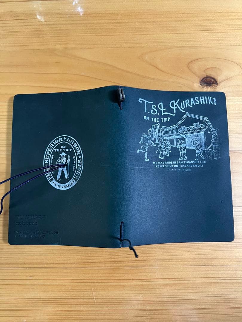 トラベラーズノートTSL倉敷カスタマイズ　パスポートサイズ
