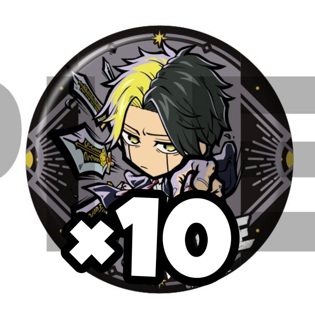 レイン・エイムズ イートゥーン 缶バッジ 10個セット イーディス