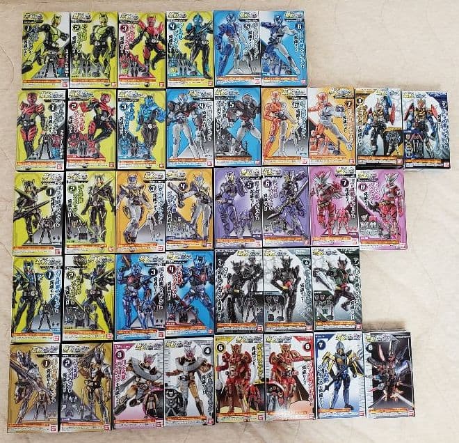 仮面ライダーゼロワン 装動AI01～10ほぼコンプリートセット