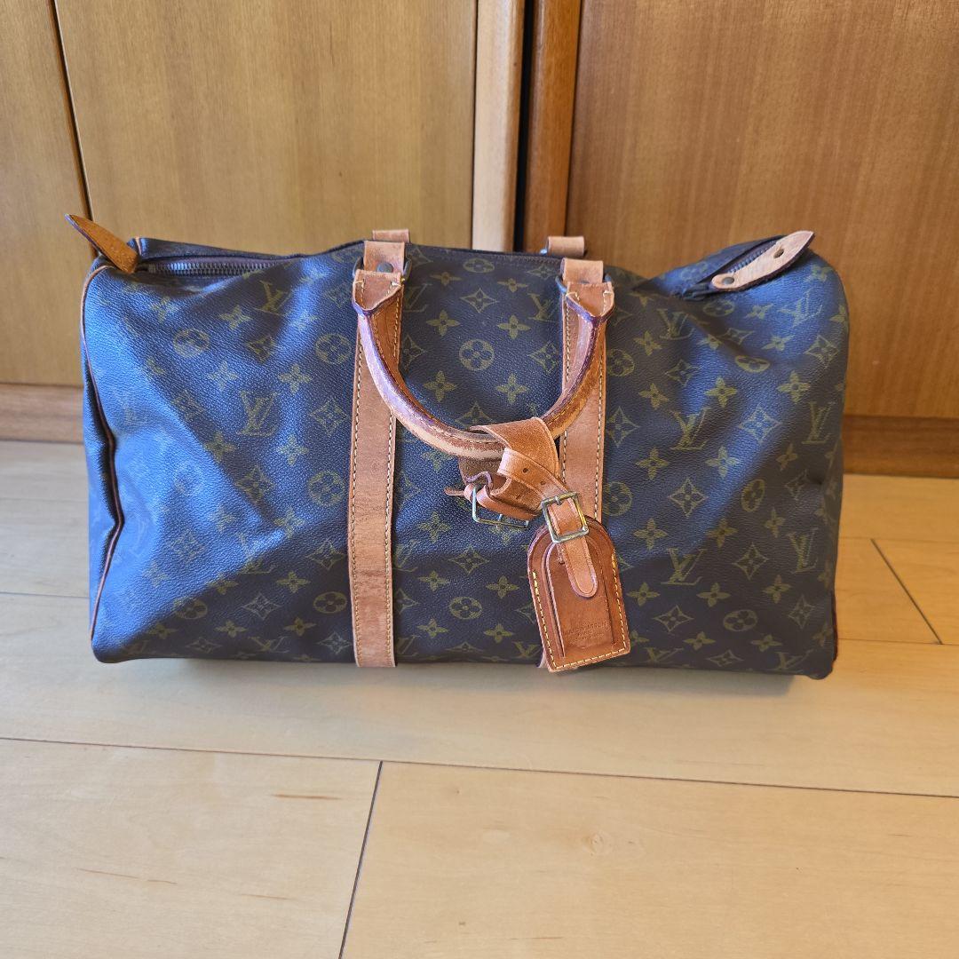 オールドルイヴィトン ボストンバッグ モノグラム キーポル　バンドリエール　45