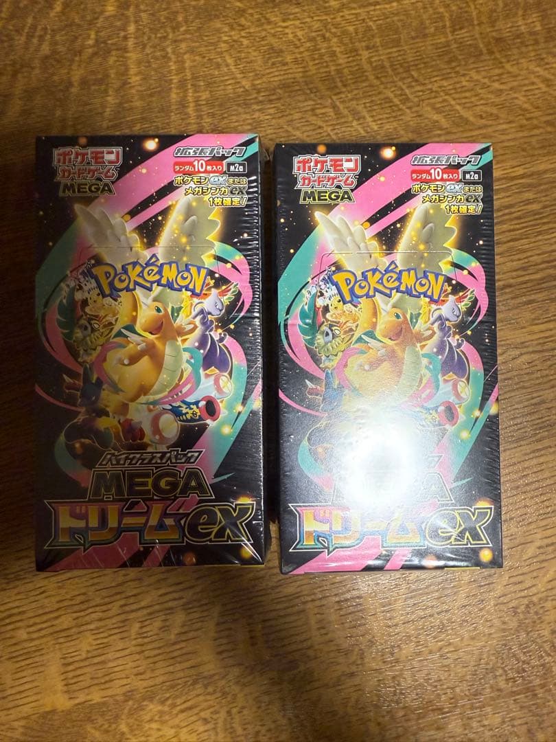 ポケモンカードゲーム MEGA ドリームex 2BOX シュリンク付き