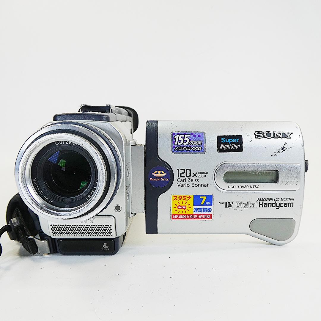 ソニーDCR-TRV30 【動作良好】MiniDV ビデオカメラ ダビングに最適
