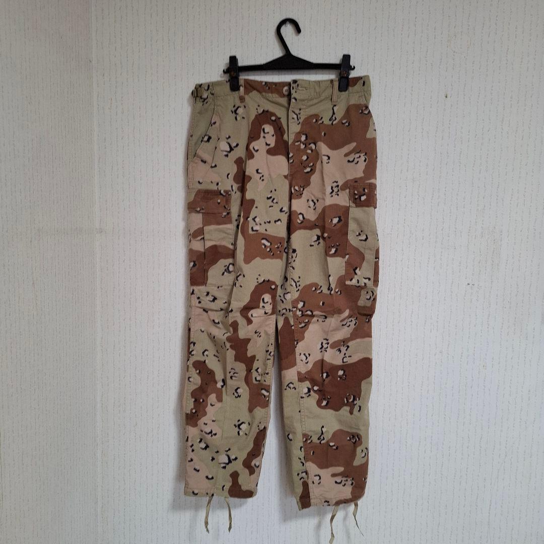 米軍実物　 未使用　BDUパンツ　チョコチップカモ　サイズミディアムレギュラー
