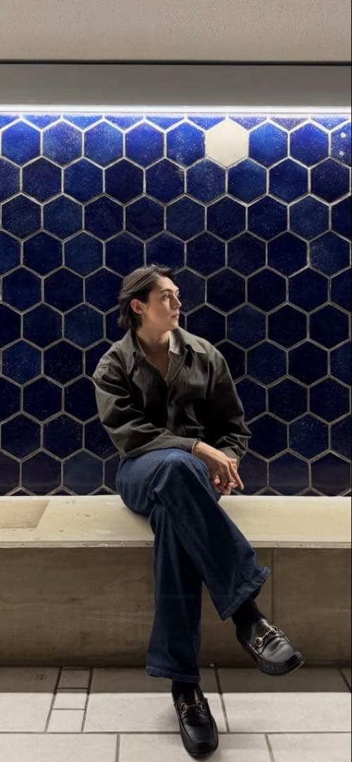 【OURsモーガン蔵人着用】lemaireボクシーブルゾンジャケットエスプレッソ 252646M180005_1.jpg