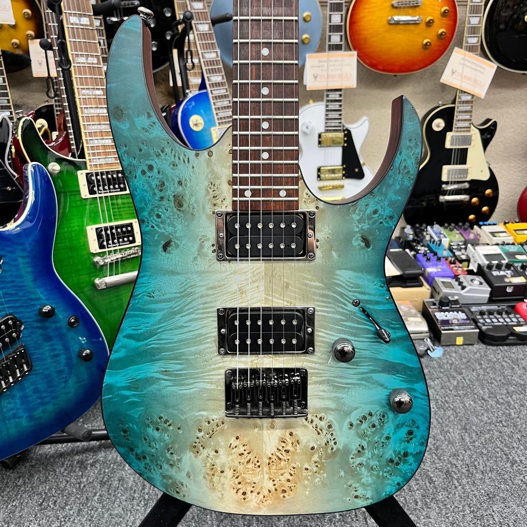 【11190】lbanez RG421PB CHF アイバニーズ 数量限定生産 楽天市場】Ibanez RG421PB -CHF(Caribbean Shoreline Flat)- 新品