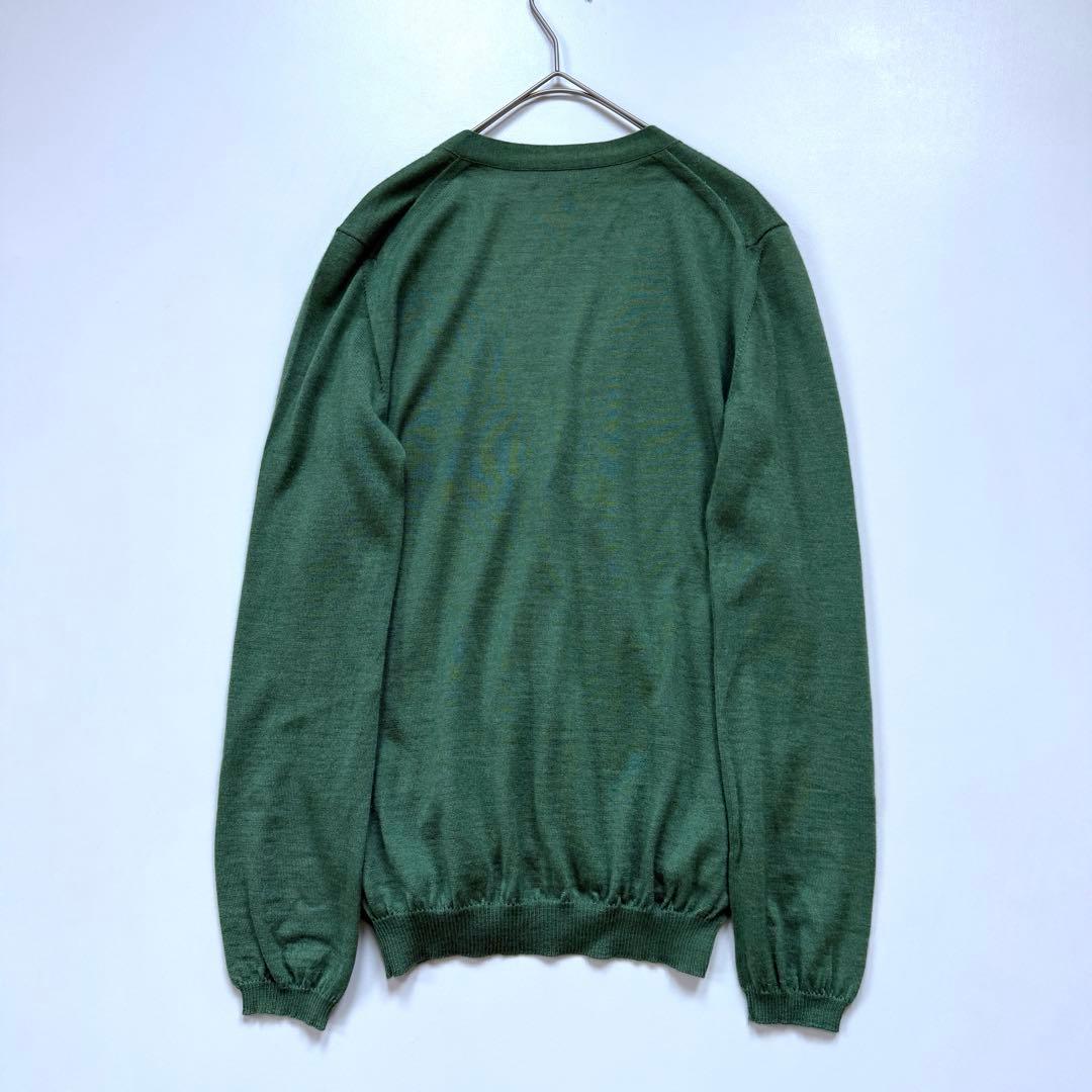 Drawer ドゥロワー カシミヤシルク Vネック ニット カーディガン