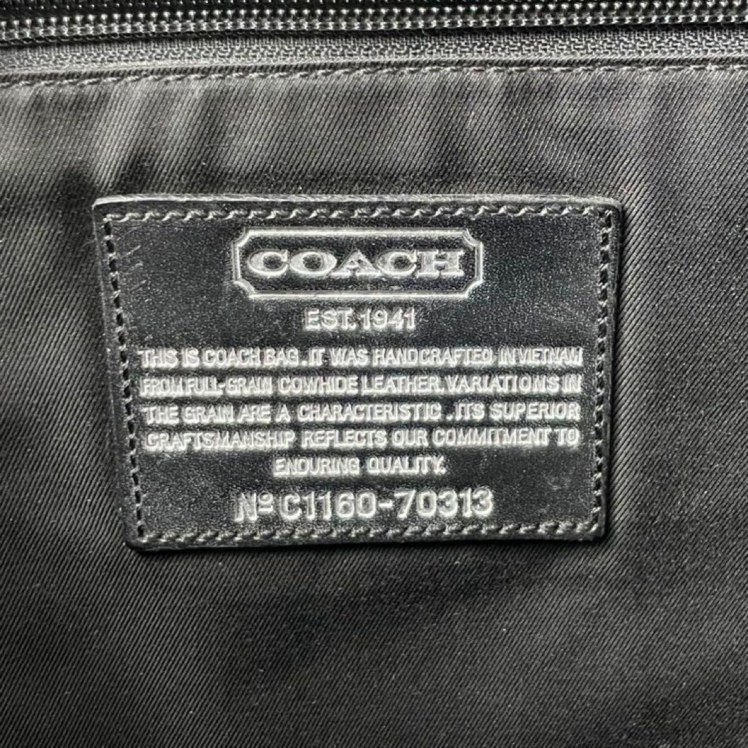 極美品 コーチ 大容量 A4 メッセンジャーバッグ トンプソン オール