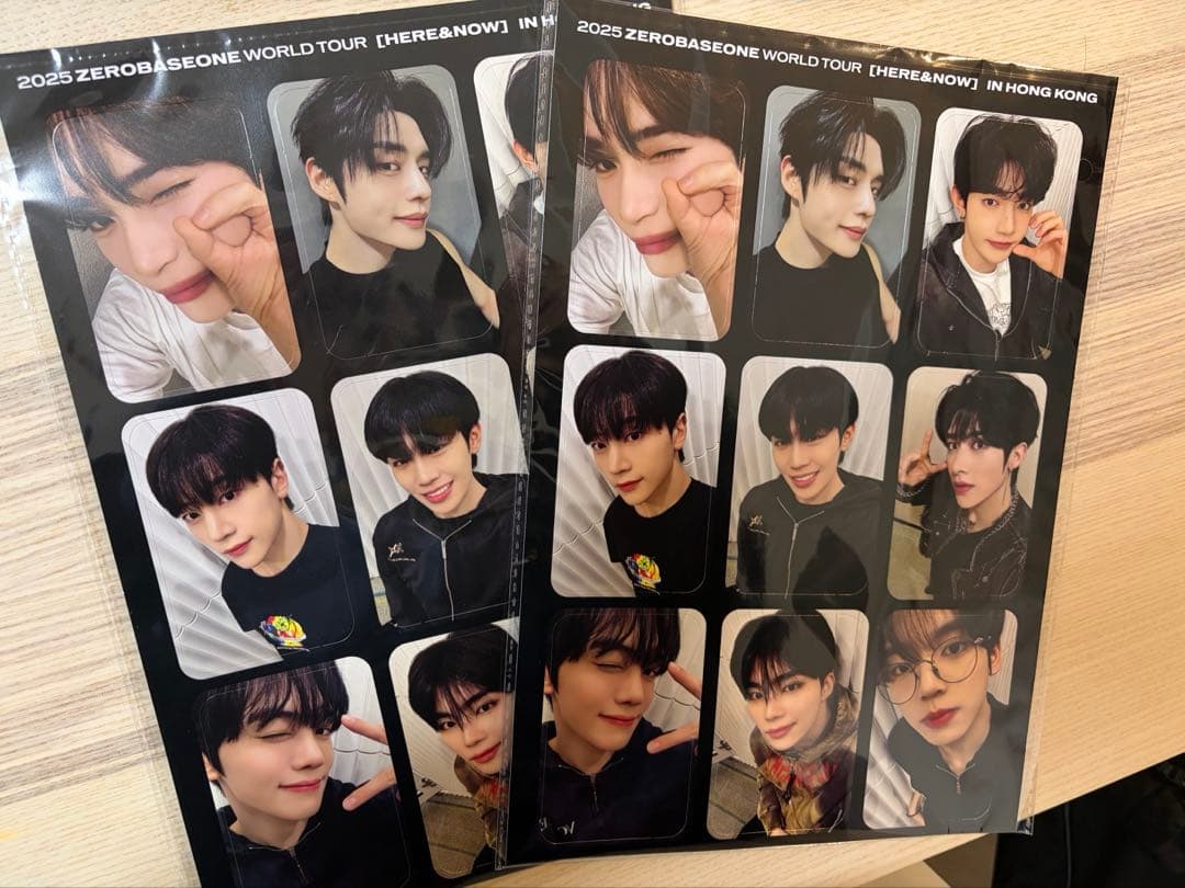 ZEROBASEONE WORLD TOUR 香港 2日目 2枚セット