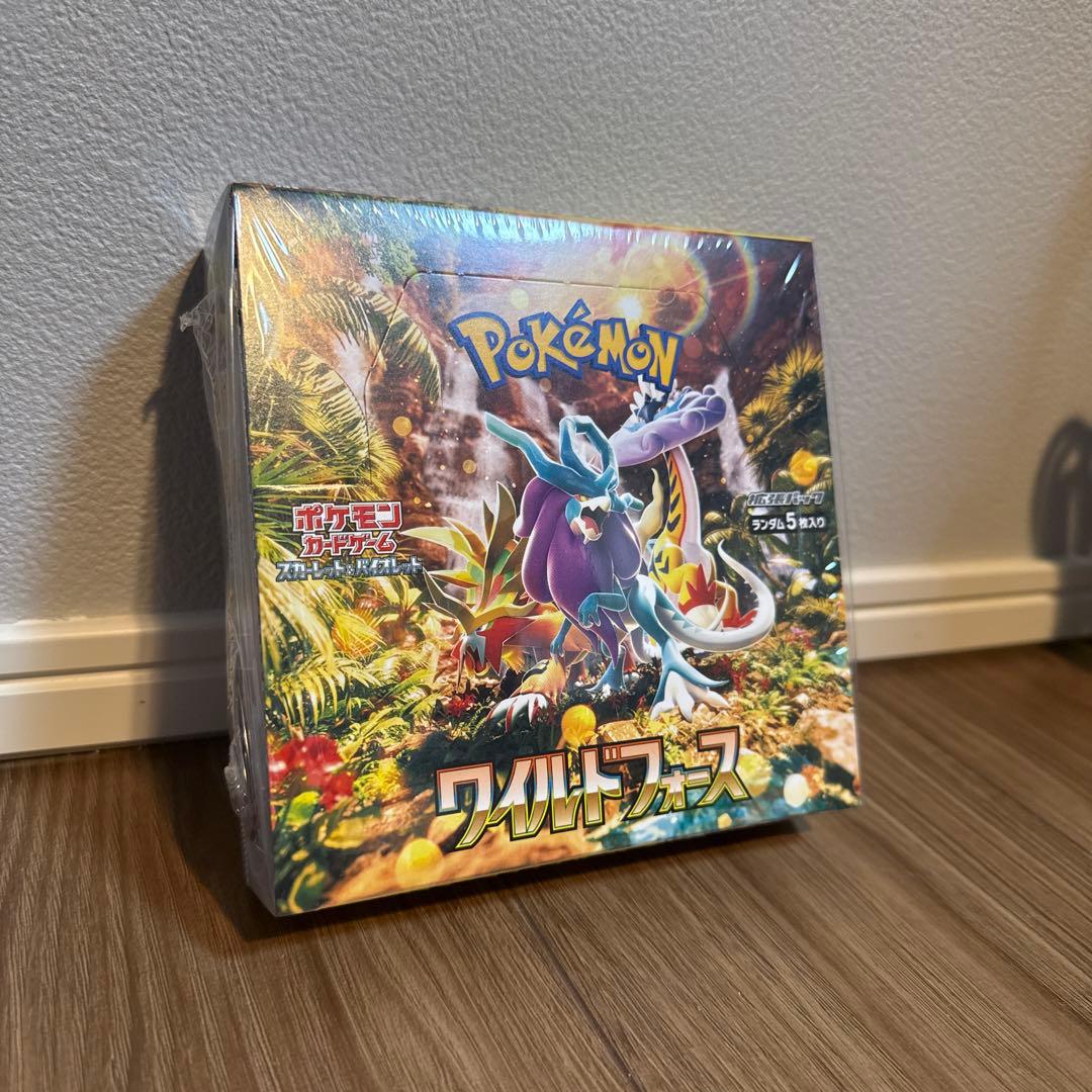 新品未開封】ワイルドフォース ボックス box シュリンク付き ポケカ