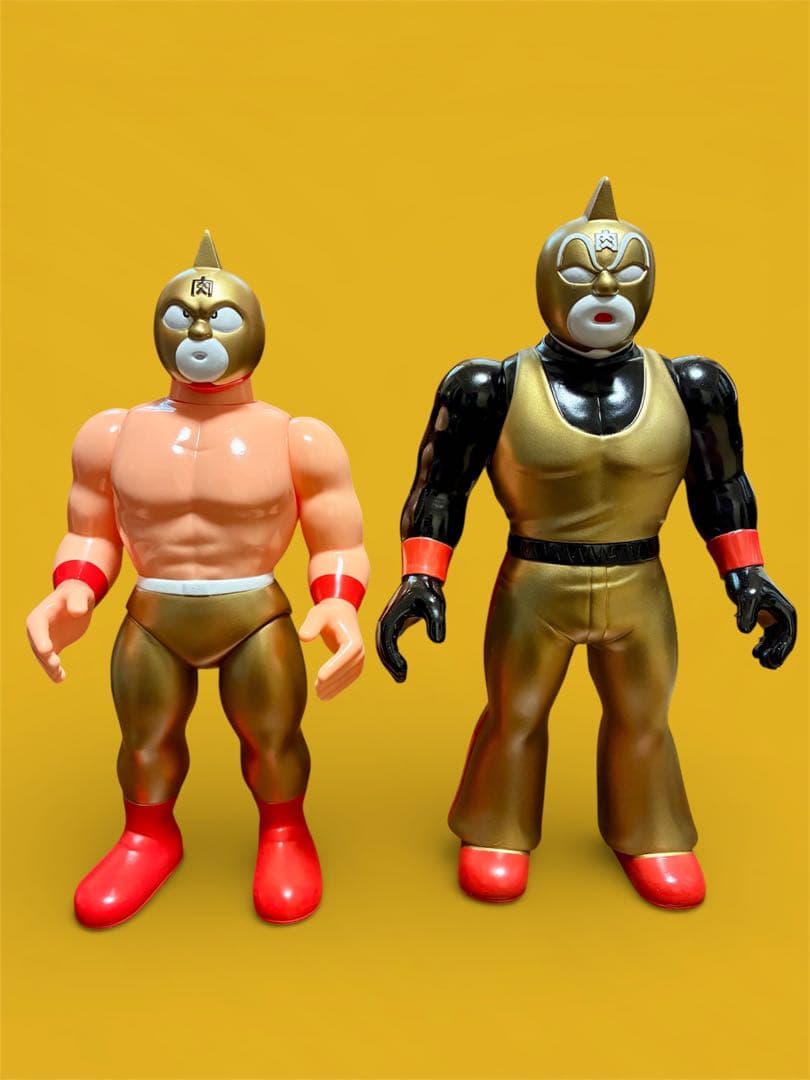 ファイブスタートイ　キン肉マン2体セット　スパイスシード　メディコムトイ　ソフビ