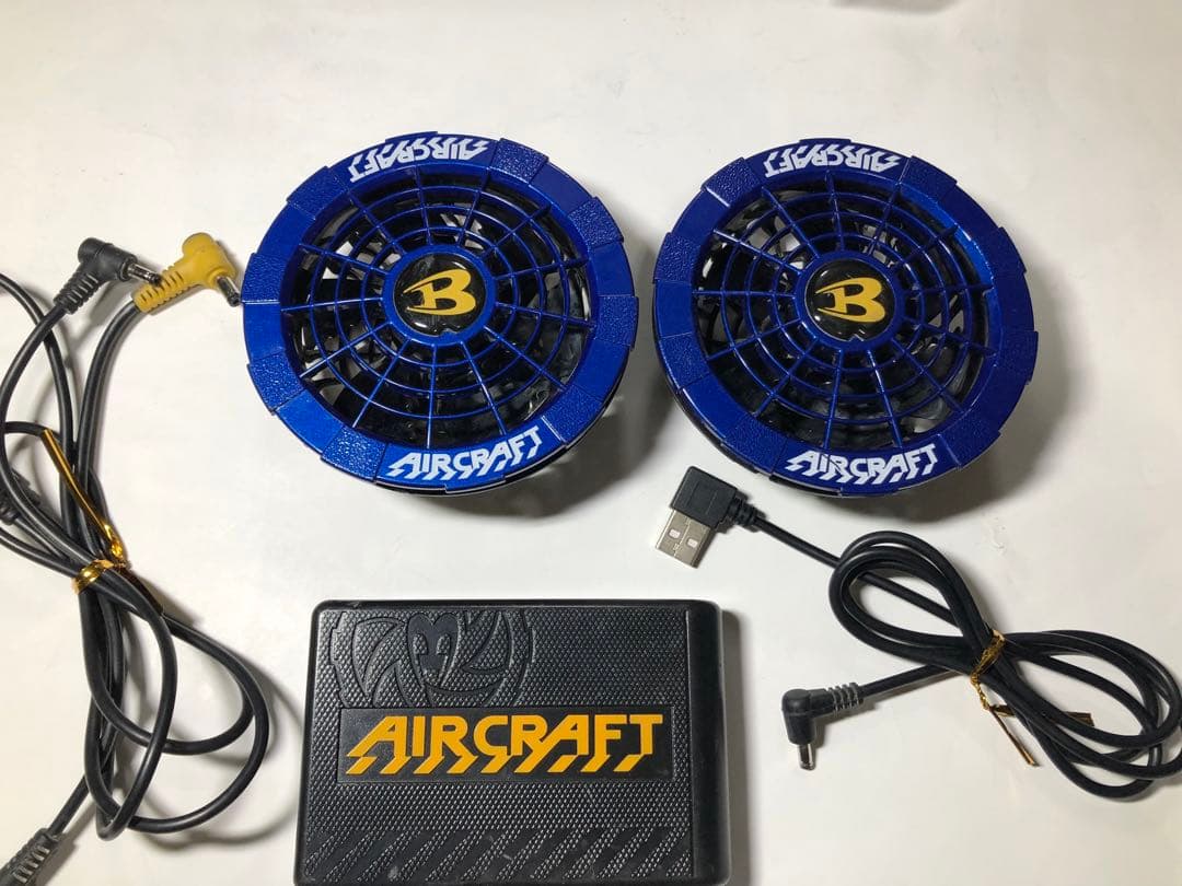 バートル エアークラフ BURTLE 空調服 ファン バッテリー フルセット