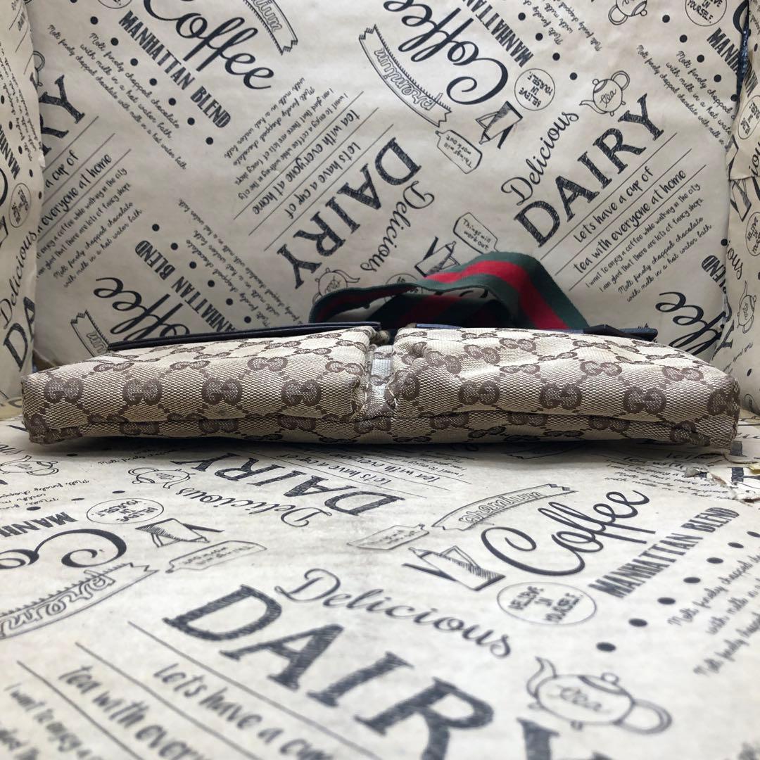 グッチ GG柄 シェリーライン ボティー バッグ キャンバス S3124 - メルカリ