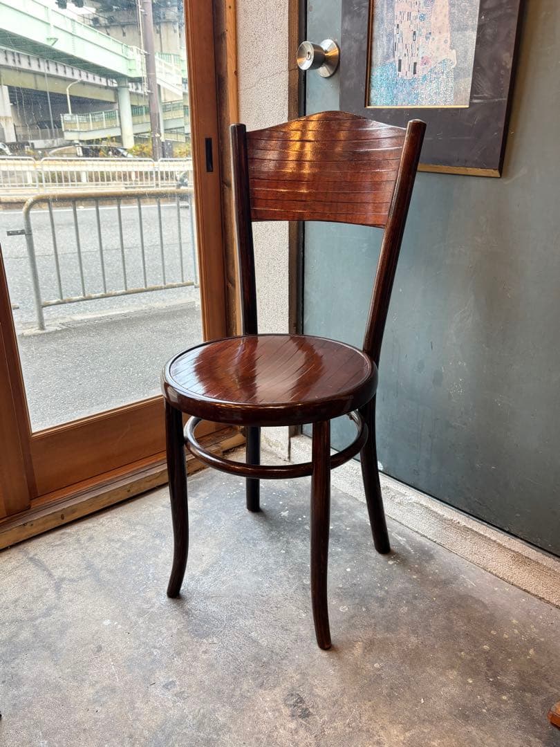 古い 曲木 木製 チェア 椅子 古家具