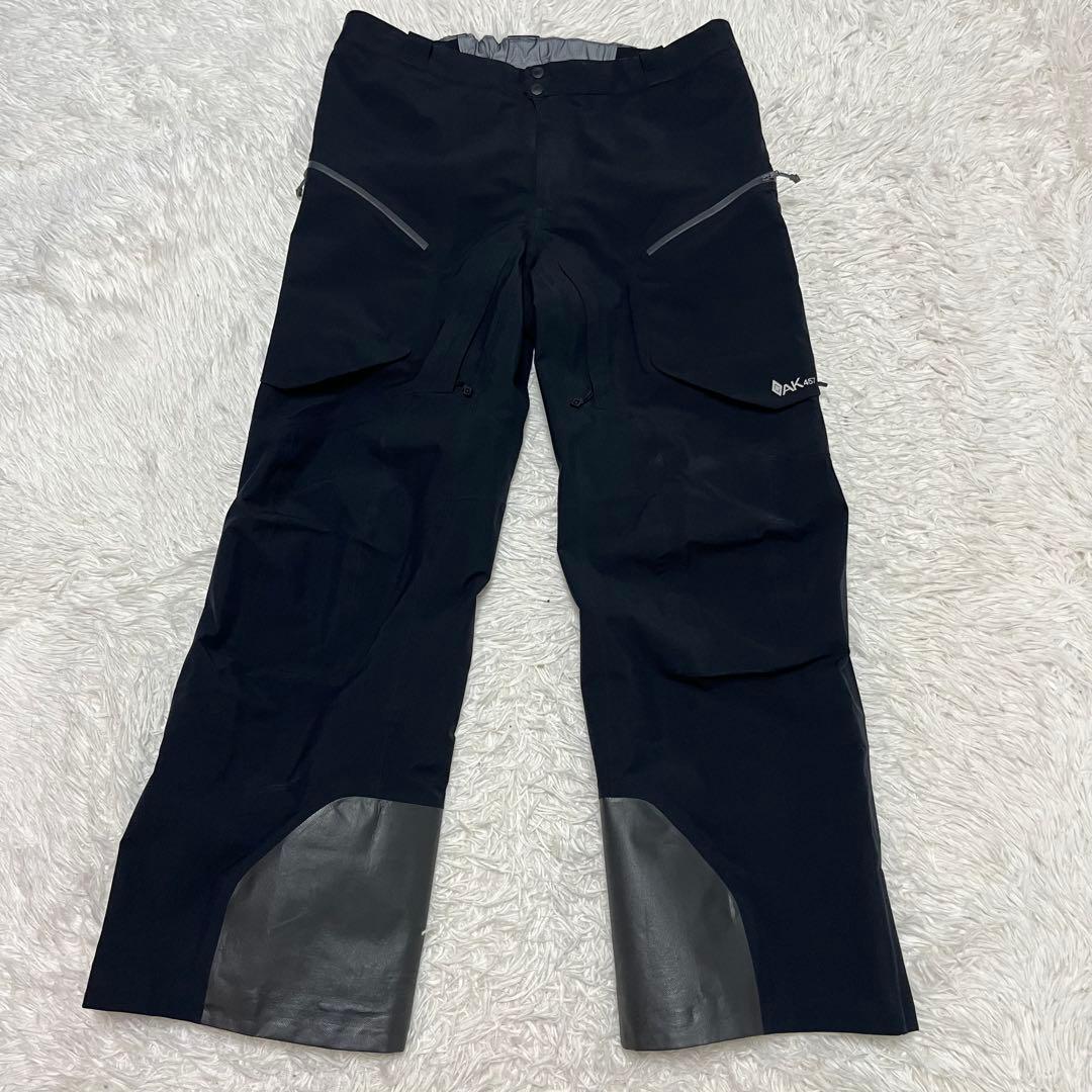 最高級 BURTON AK バートン AK457 シンプル パンツ ブラック 黒