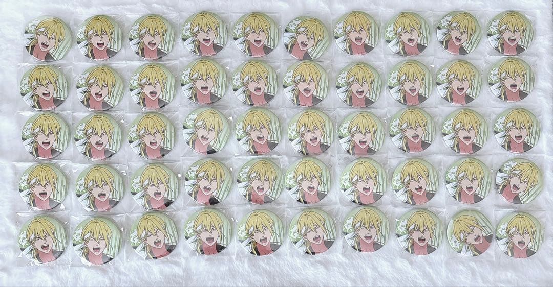 【美品】忘却バッテリー　藤堂葵　応援団　缶バッジ　50個