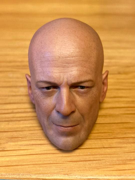 ホットトイズ　ブルースウィリス　ヘッド　美品