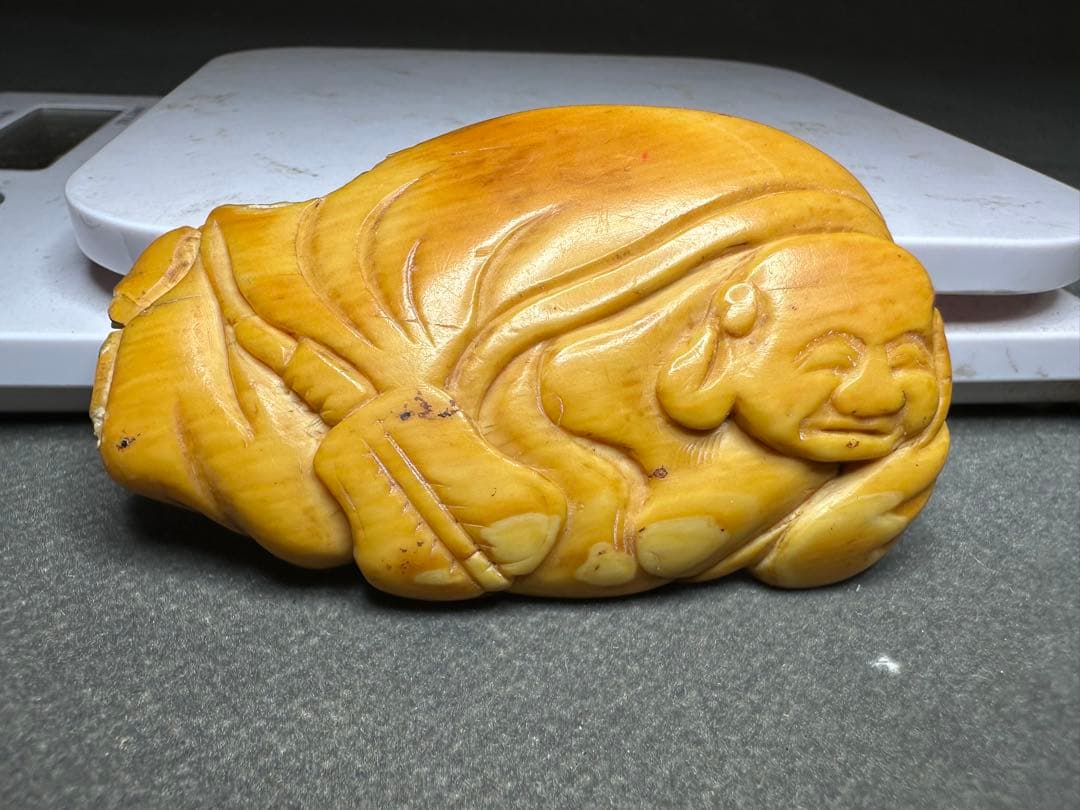 極上 根付 印籠 天然素材 アンティーク 骨董 飾り物 古美術品 置物細密