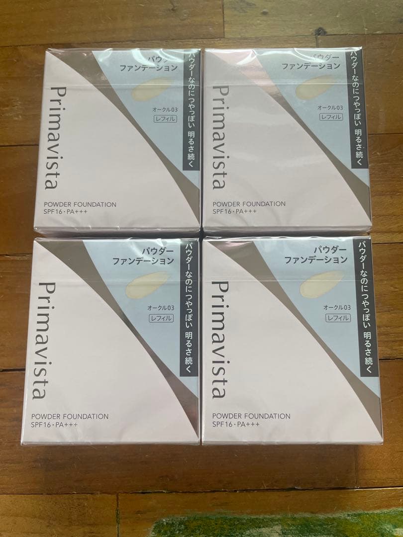 【オークル03】新品 プリマヴィスタ4個セット　 送料込み　新パッケージ