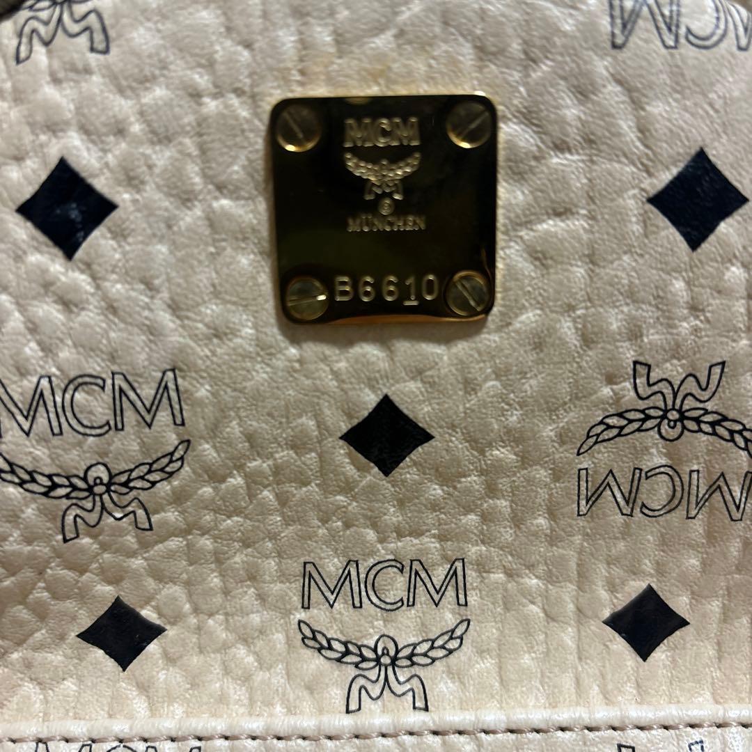 MCM エムシーエム ヴィセトス リュックサック デイパック ベージュ