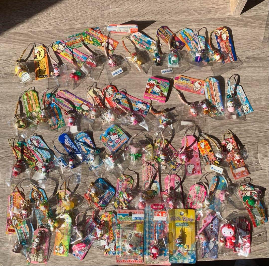 ご当地キティ　フルーツキティ　ストラップ　根付け　ハローキティ　しろくま　りんご ご当地キティ 根付け 信州限定 りんご - メルカリ