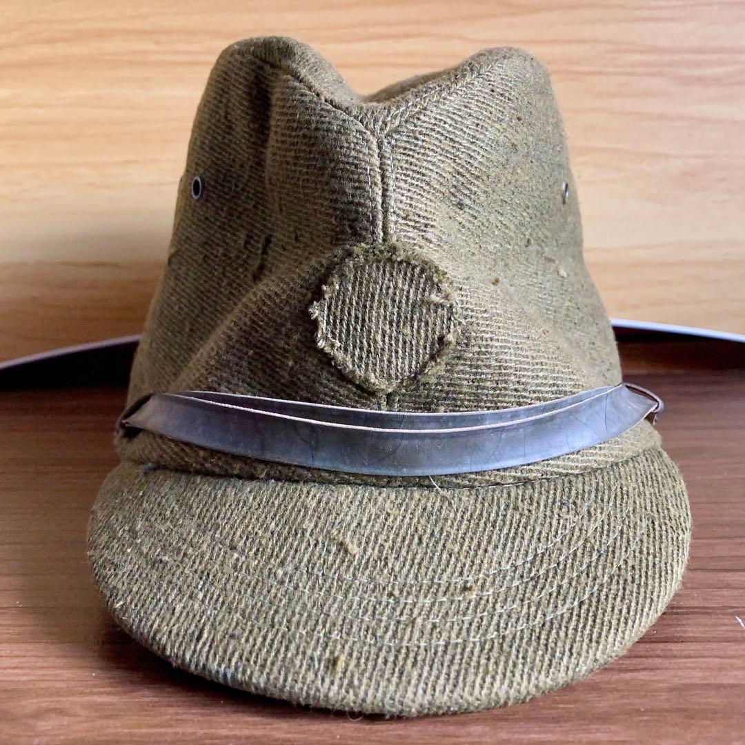 実物 当時物 国民帽 略帽 値札付き 国民服 戦時中 日本軍 昭和レトロ