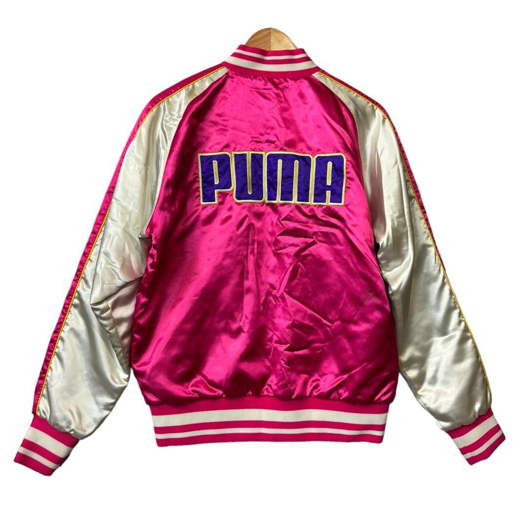 希少 00s PUMA プーマ スカジャン 古着 刺繍 - メルカリ