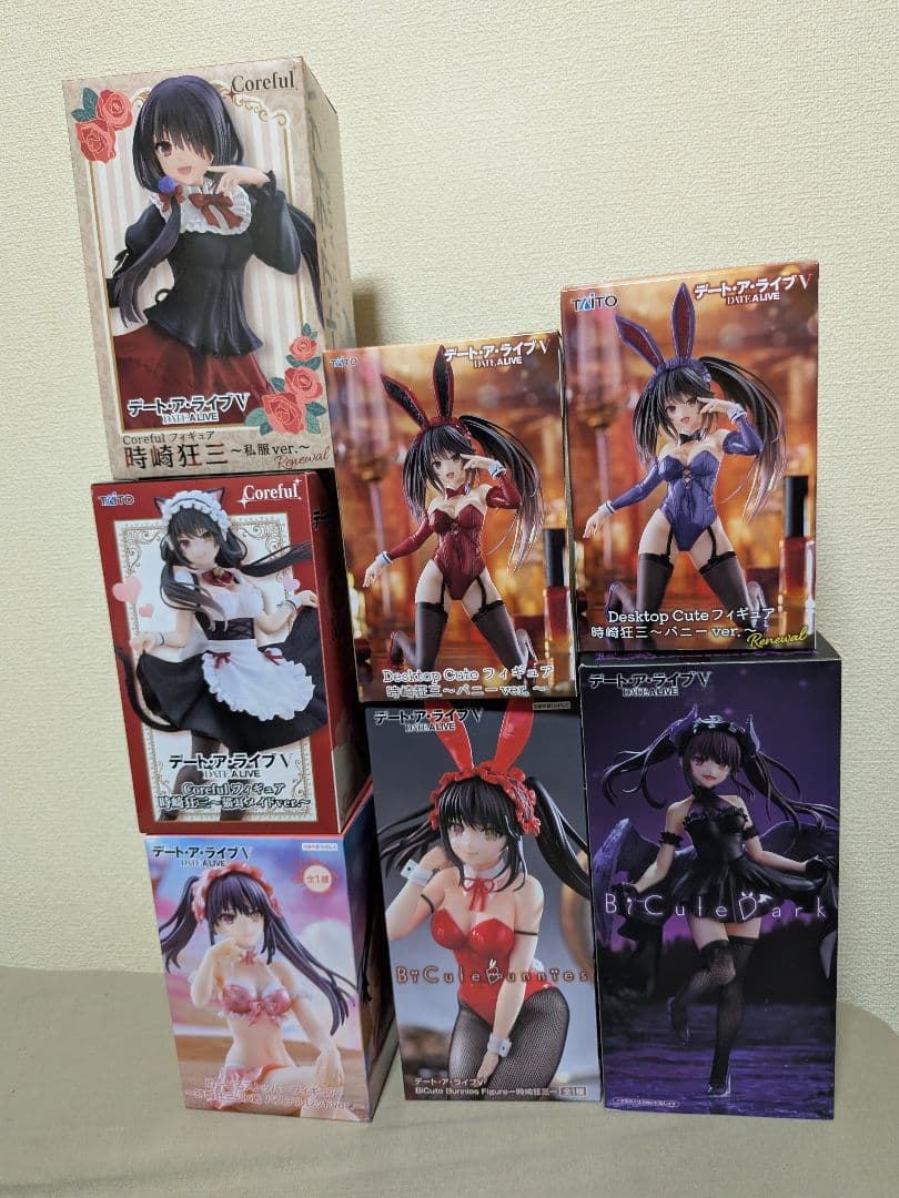 デート・ア・ライブ 時崎狂三フィギュア7個まとめ売り - メルカリ