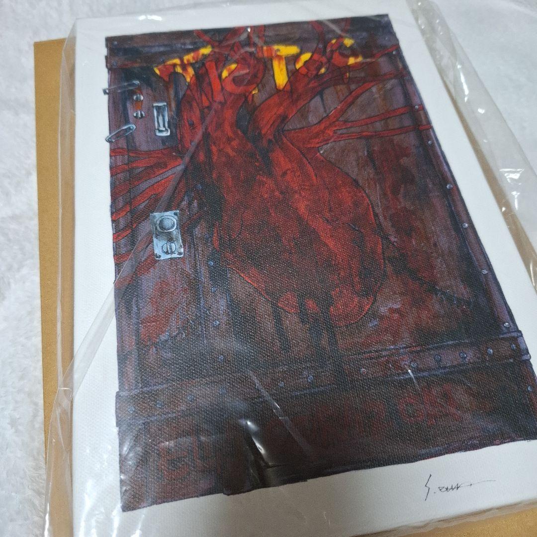 ドロヘドロ 心 心先輩 キャンバスアート キャンバス 扉