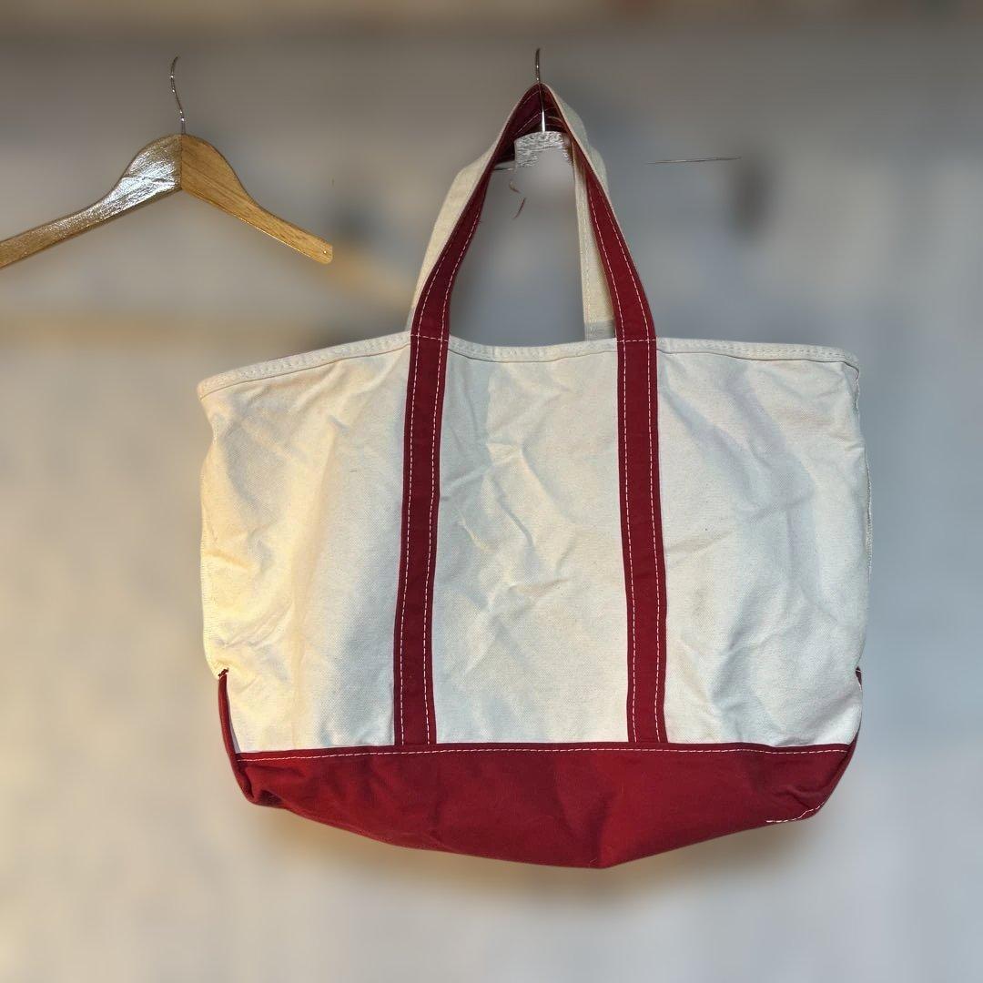 L.L.Bean Boat and Tote トートバッグ　ｌサイズ　ファスナー
