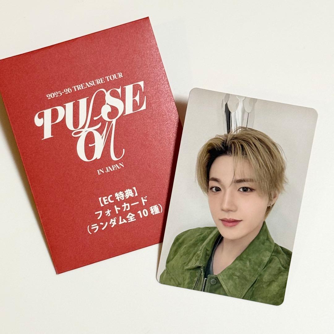 TREASURE ドヨン EC特典 8000円 トレカ PULSE ON - メルカリ