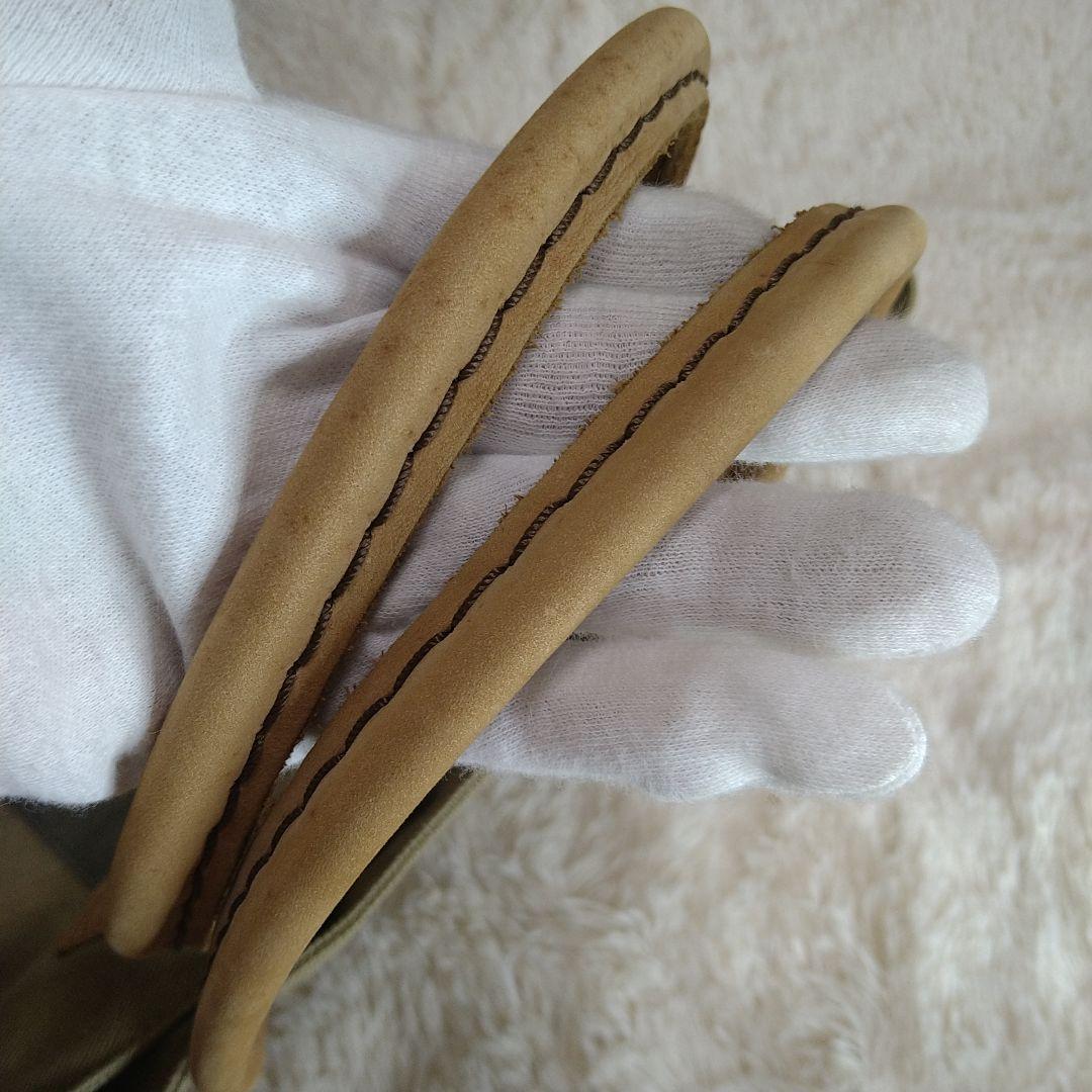 90s L.L.Bean ヴィンテージレザーハンドル トートバッグ ブラウン